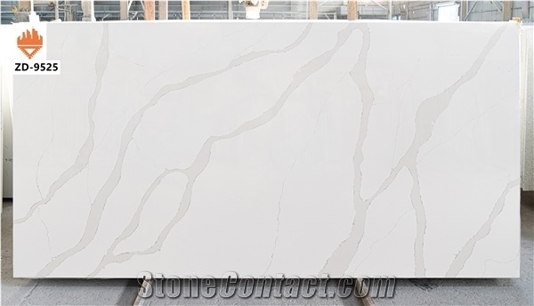 Calacatta Engineered Stone Slabs Quotation for Countertop