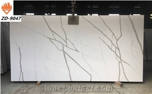 Calacatta Quartz Slabs Zd9047