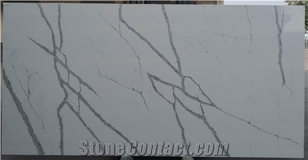 Customazation Polished Nonporous Quartz Stone Slab
