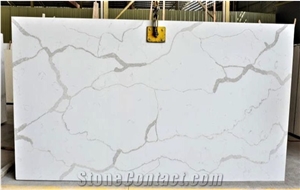 Customized White Quartz Stone Slabs 2022