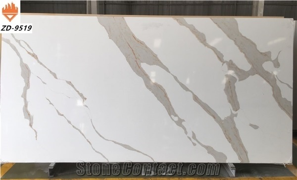 Factory Wholesale White Quartz Stone Kitchen Countertop