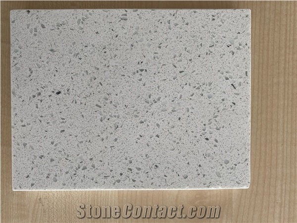 Green Color Quartz Stone for Kitchen Counter Top