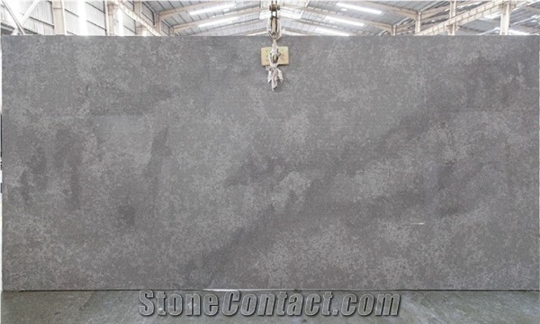 Hot Sale Grey Quartz Stone Slabs Price for Countertop