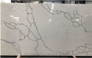 Hot Sale White Calacata Quartz Stone