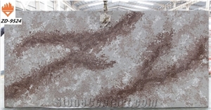 Kitchen Quartz Counter Top Artificial Stone Quartz Stone 3cm