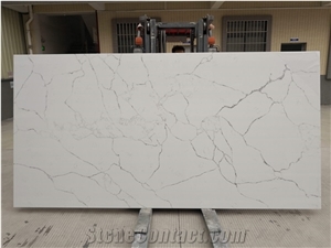 Malaysia White Black Quartz Stone Counter Top Manufacturer