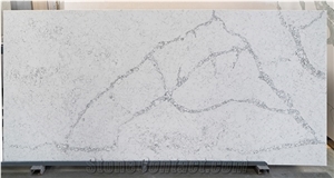 New Collection Calacatta Artificial Stone Quartz Slabs