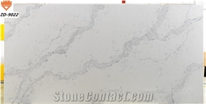 Polished Surface Artificial White Quartz Countertop