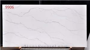 Quartz Stone Slabs White Calacatta