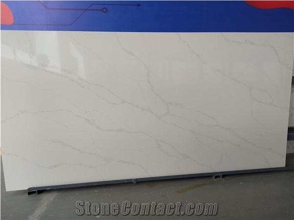 Quartz Stones Solid Surface Slab for Kitchen Countertops