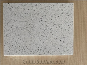 Sparkling White Quartz Slab Crystal White Quartz Stone