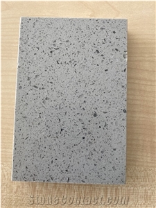 Sparkling White Quartz Stone Kitchen Slabs
