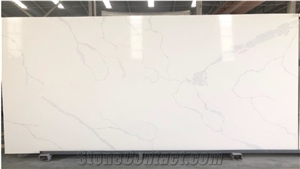 White Quartz Stone Slab Manufacturer for Countertop
