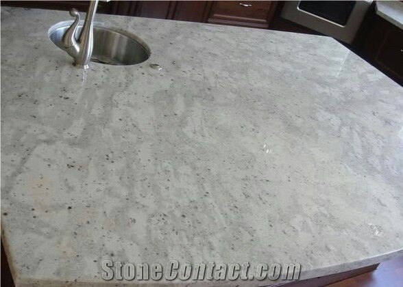 Royal White Granite Kitchen Top, Countertop