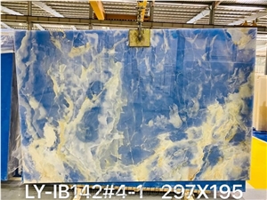 Blue Onyx for Wall Feature