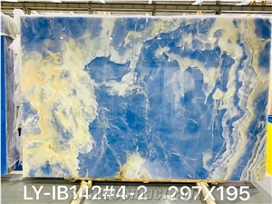 Blue Onyx for Wall Feature