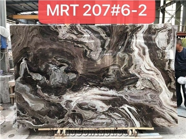 Brown Fantasy Marble for Wall Covering
