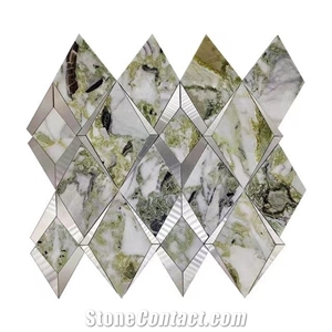 Cold Jade Marble Mosaic Tiles