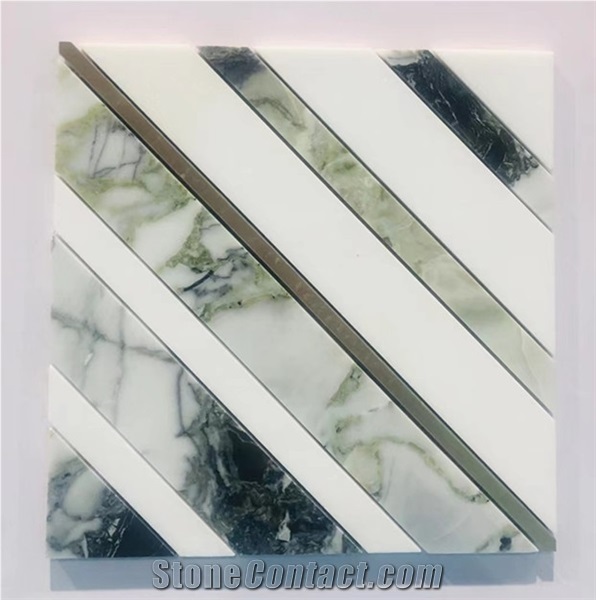 Ice Green Marble for Mosaic Tiles