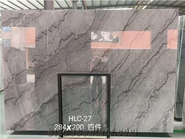 Meteor Grey Marble for Wall Covering