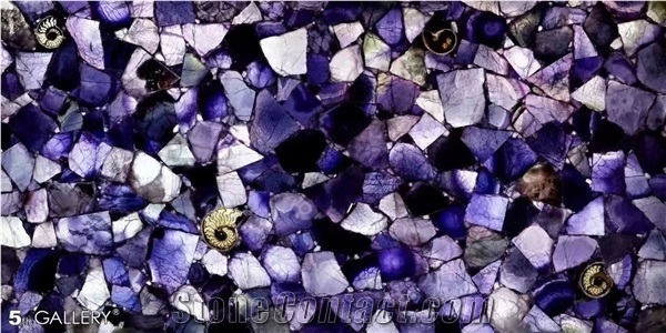Premium Quality Purple Semiprecious Stone