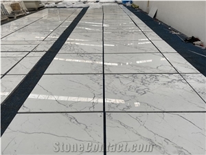 Statuario Cervaiole Marble for Wall Cladding