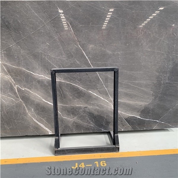 Factory Price Madrid Grey Marble Slab for Home Wall