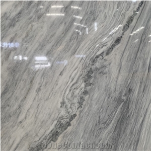 Factory Wholesale Price Himalayan Grey Marble Slab for Villa