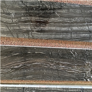 Tree Black Wood Marble Border Lines for Interior Door Frame