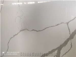 Calacatta Laza Artificial Stone Quartz Surface Slab