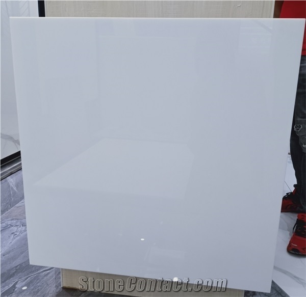 Super White Nano Glass Slabs for Countertop
