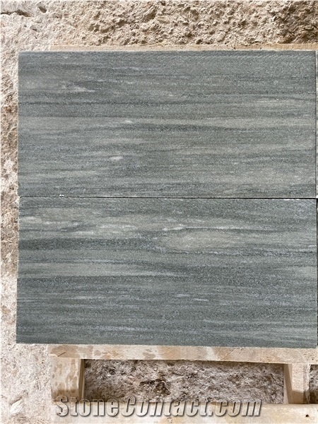 Verde Laguna Marble Raw Strips / Tiles