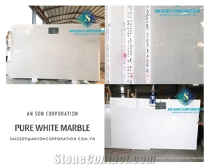 Bis Discount for Big Slabs White Marble