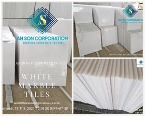Frist Quality Crystal White Marble Tiles