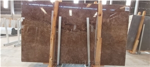 Castano Brown Marble Slabs