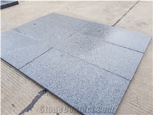 G654 Grey Granite Tiles Flamed