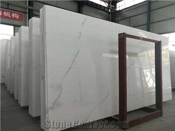 Bianco Ck /  Lincoln White Marble