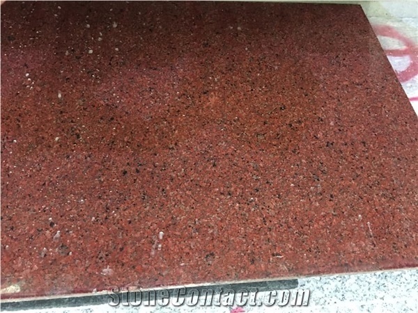 Hot Sales Ruby Granite Polished Surface Slab from Vietnam
