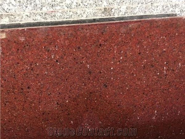 Hot Sales Ruby Granite Polished Surface Slab from Vietnam