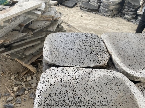 Lava Stone/ Tumble Stepping 400x600x50/Basalt Stone