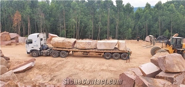 Polished Red Granite Slab Offer at Cheap Price in Vietnam