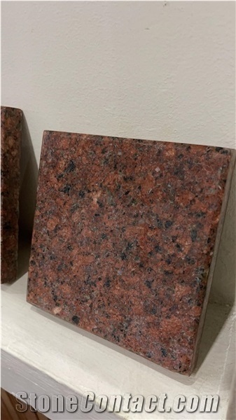 Small Slab Of Red Granite for Gate Decoration