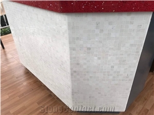 White Marble Carrara Mosaic Stone Tile Square Rectangle