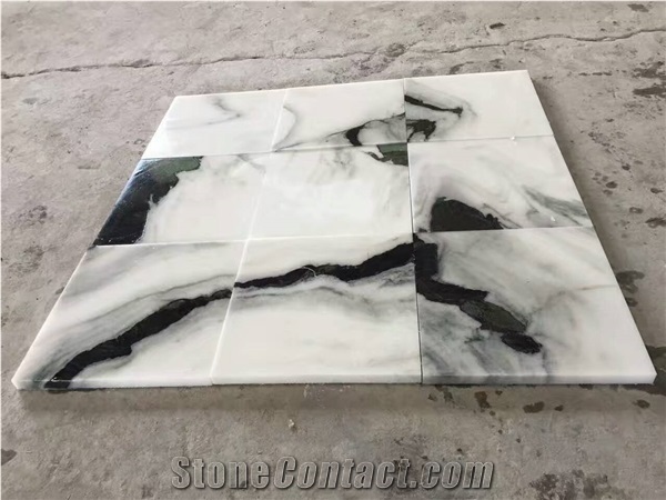 600x600mm Panda White Marble Tiles
