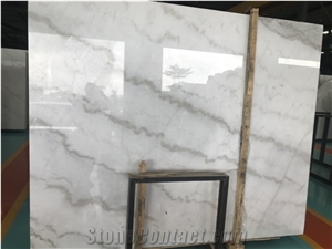 800x800mm Gunagxi White Marble Floor Tiles for Villa Project
