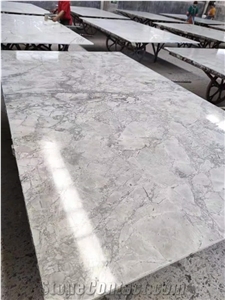 Calacatta Grey Marble Floor Wall Project