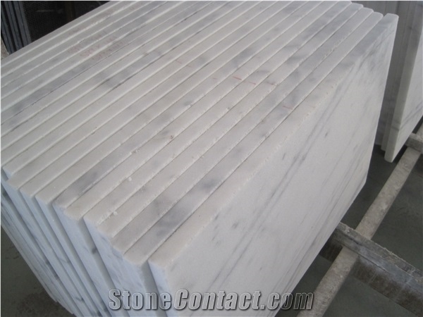 Cheap White Marble for Interior Wall and Floor Applications