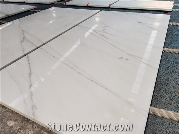 East White Mont Blanc Marble for Flooring