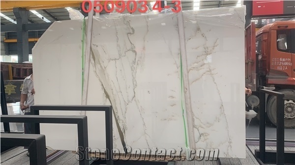 Oriental Calacatta Marble Slabs from China