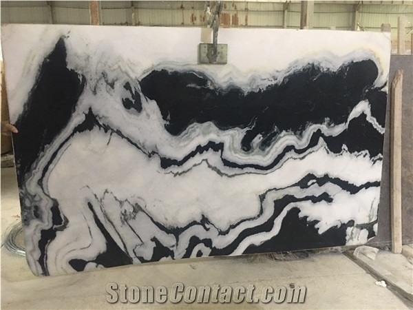 Sandblasted Chinese Panda White Marble Tile for Pool Patio